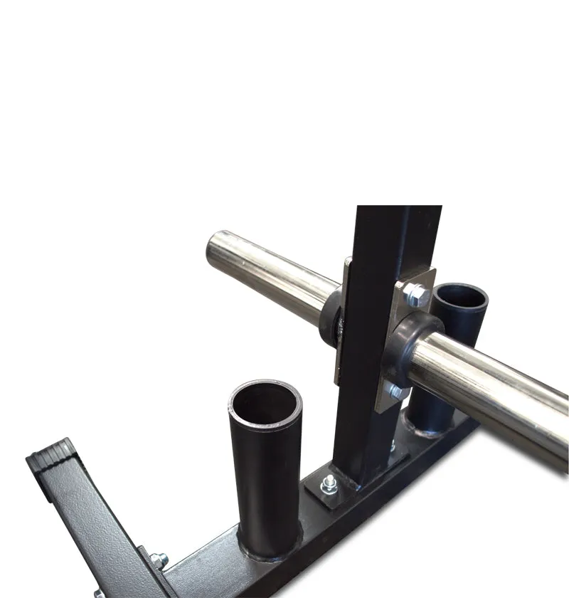 Tall Vertical Olympic Plate Tree with 2 Bar Holders