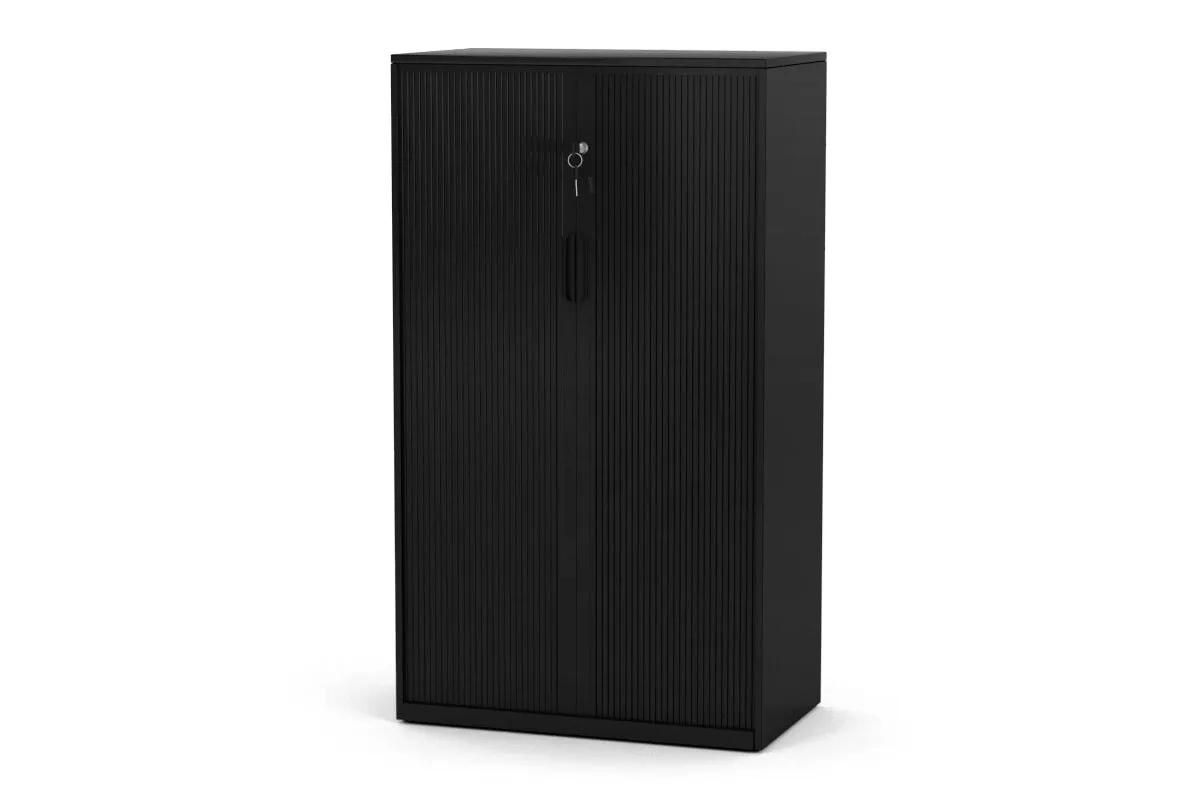 Tambour Sliding Door Storage Cabinet Metal [1325H x 900W]