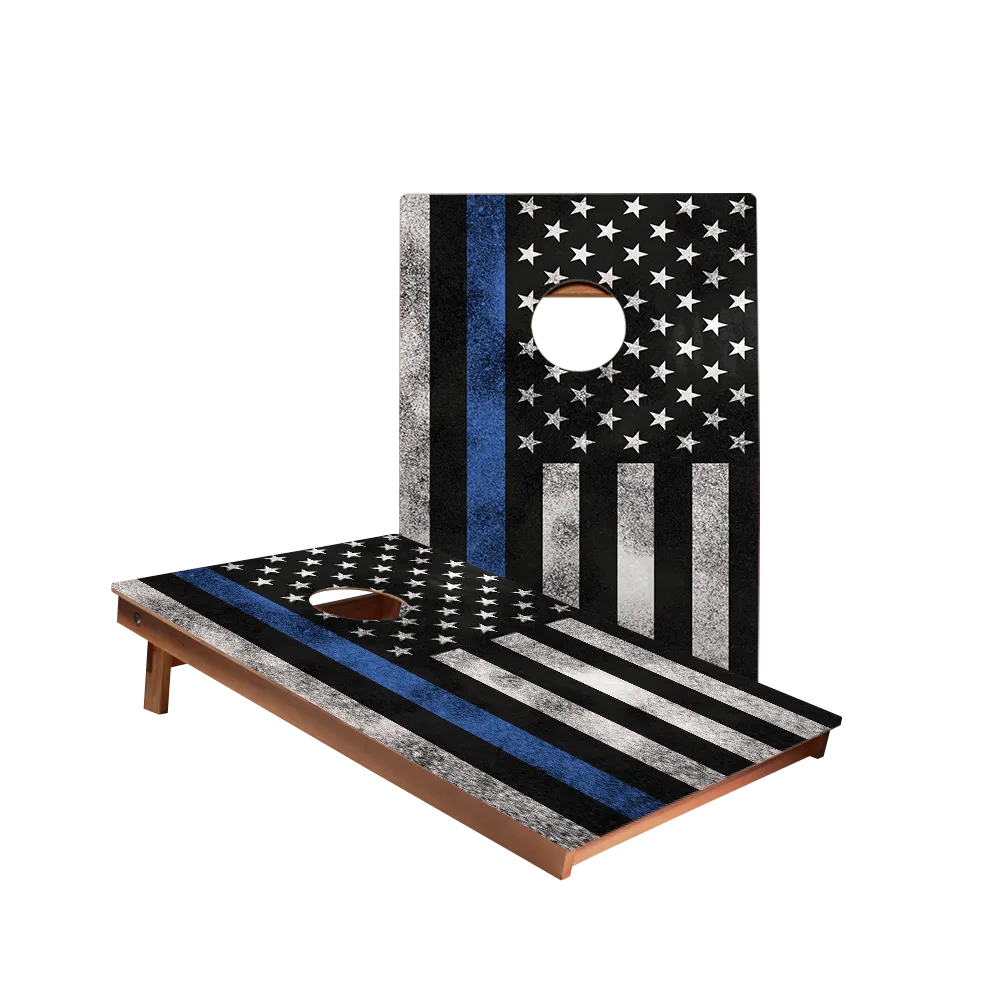 Thin Blue Line Backyard 2300 Cornhole Boards