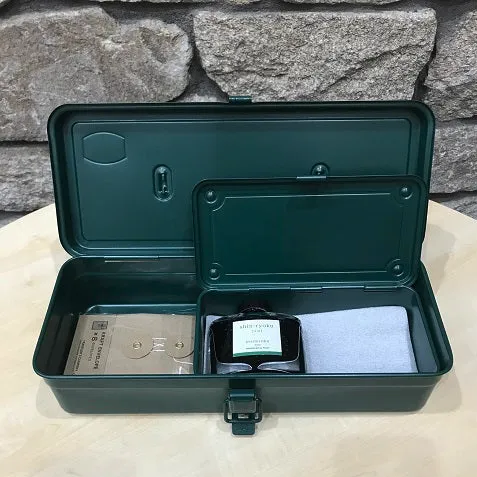 TOYO Trunk Shape Toolbox T-320 AG (Antique Green)
