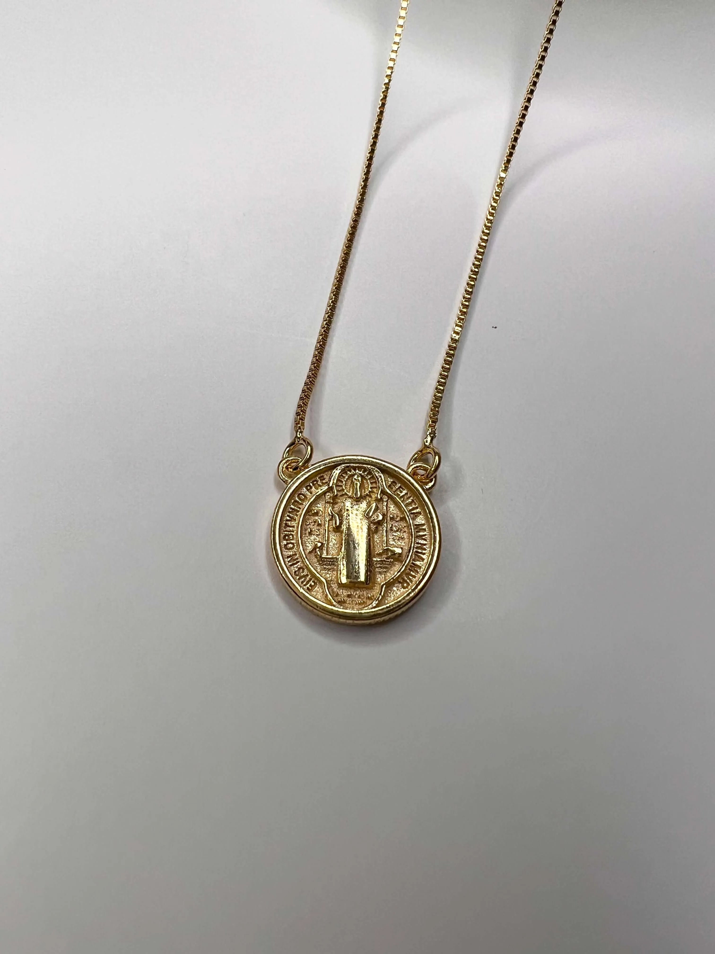 Velani Saint Benedict Medal Necklace