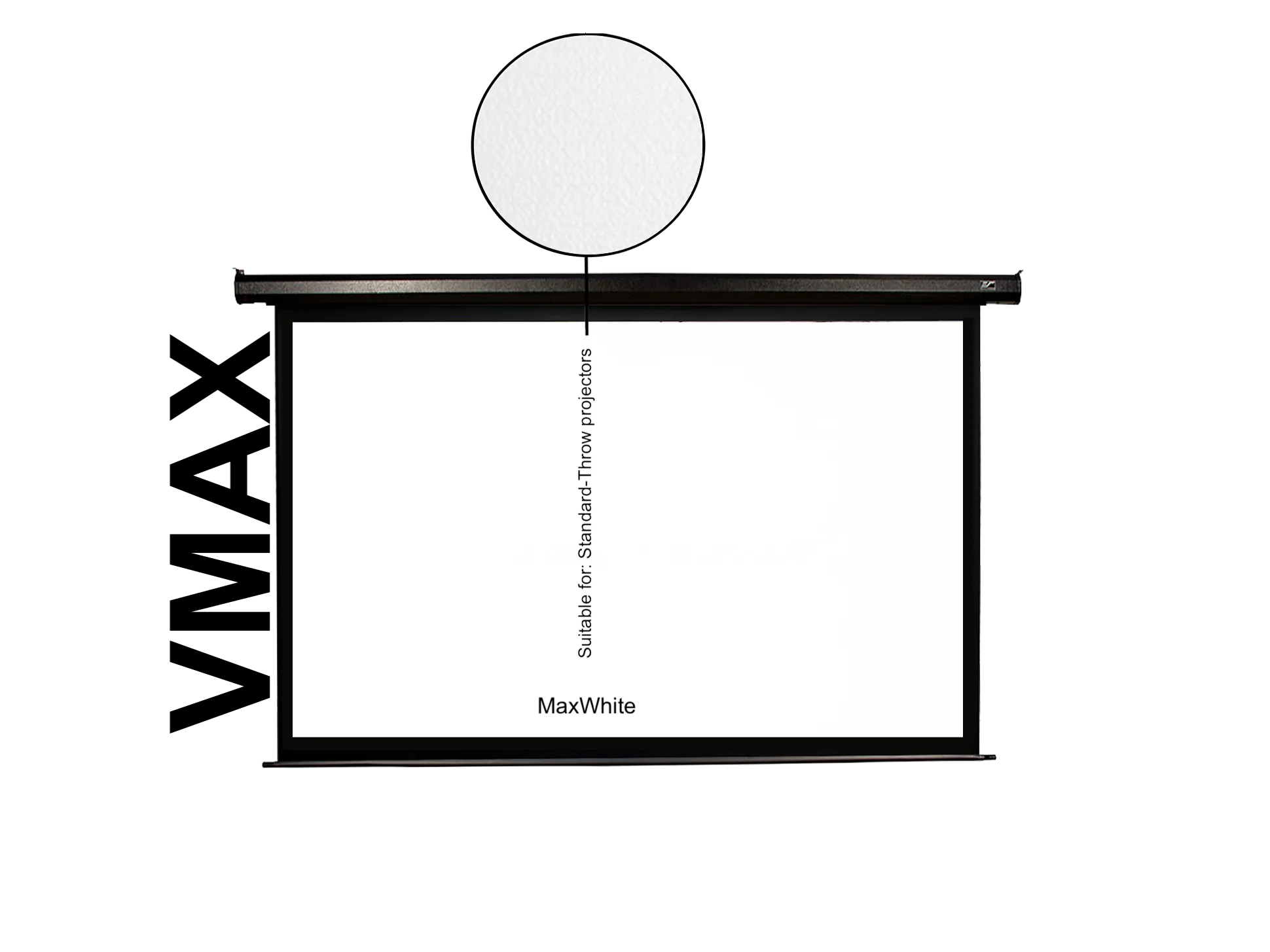 VMAX - ELECTRIC PROJECTION SCREENS FOR STANDARD PROJECTORS