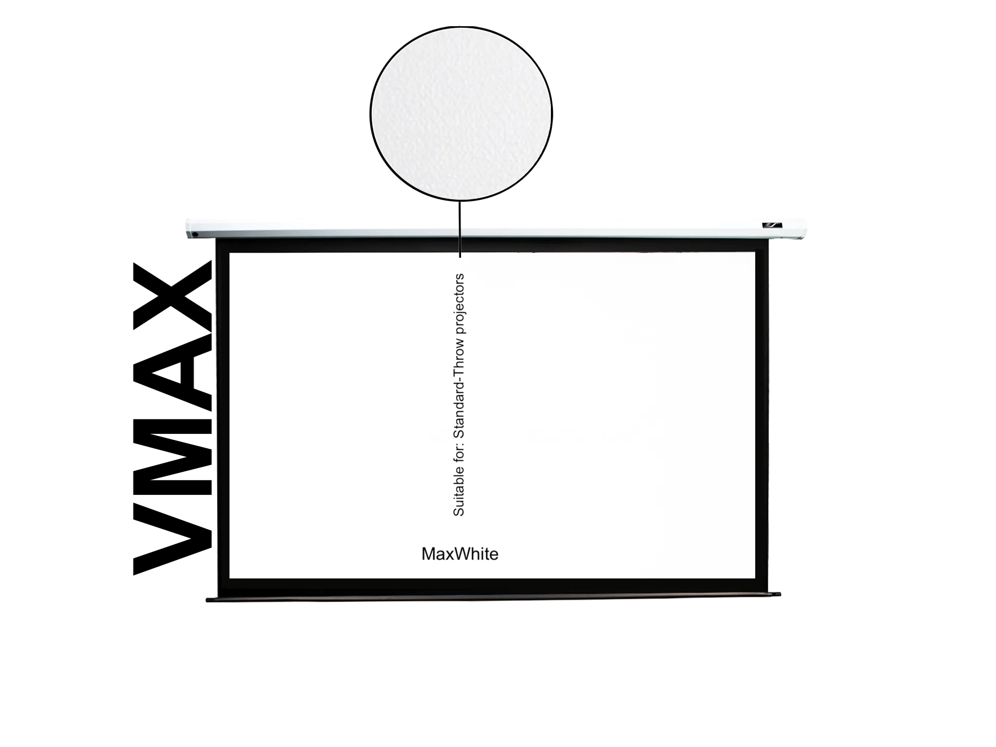 VMAX - ELECTRIC PROJECTION SCREENS FOR STANDARD PROJECTORS