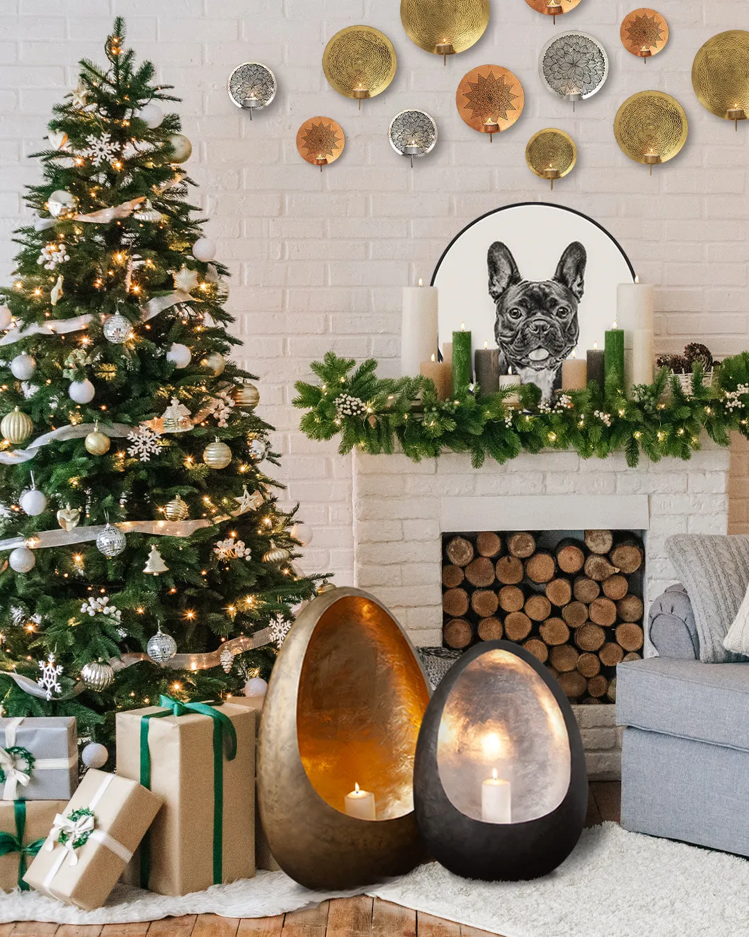 Wall Hanging Candle Holder