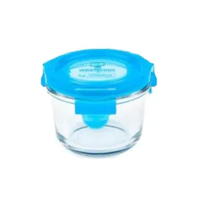 Wean Green - Glass Wean Bowl 165ml - Blueberry