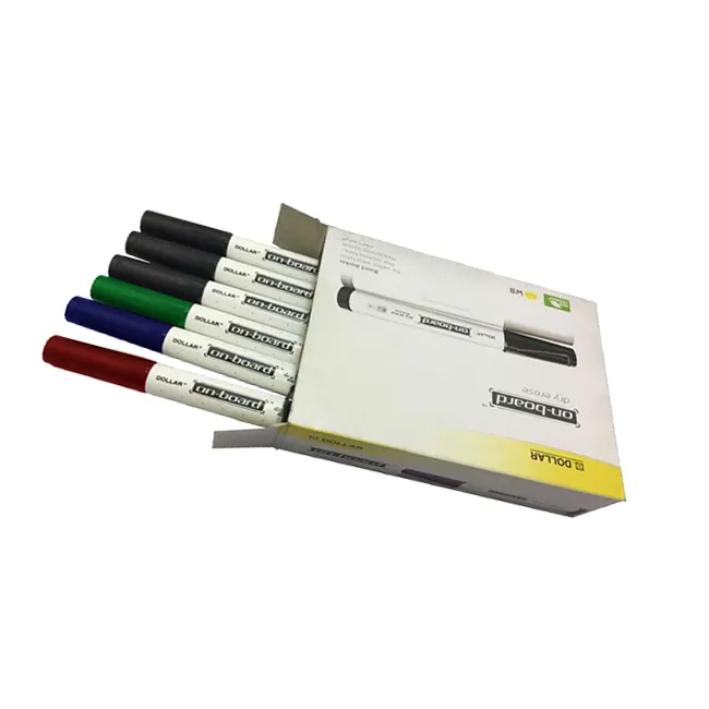 Whiteboard Marker Dollar - (Round Tip) - Red