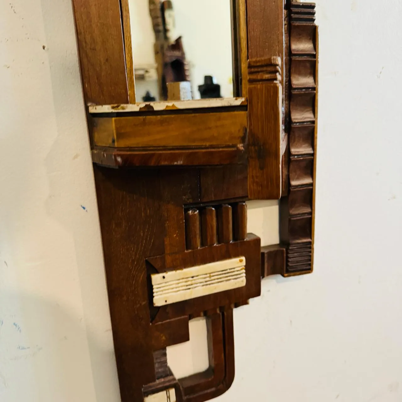 Wide Wooden Shelf : Zaarish 18