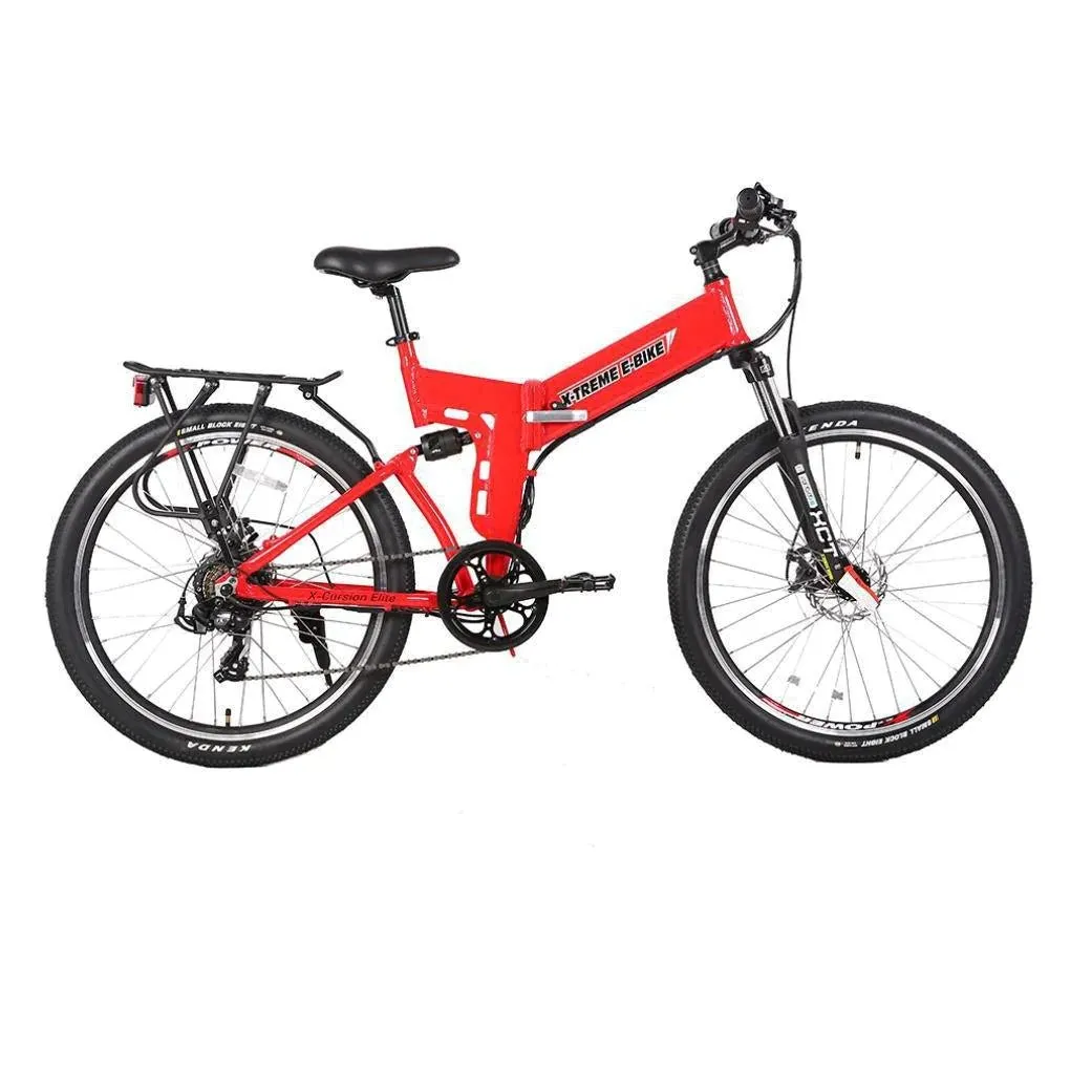 X-Cursion Elite 24 Volt Electric Folding Mountain Electric Bike
