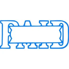 Xstamper Cx-Bn 1201 Message Stamp Paid/Date Blue