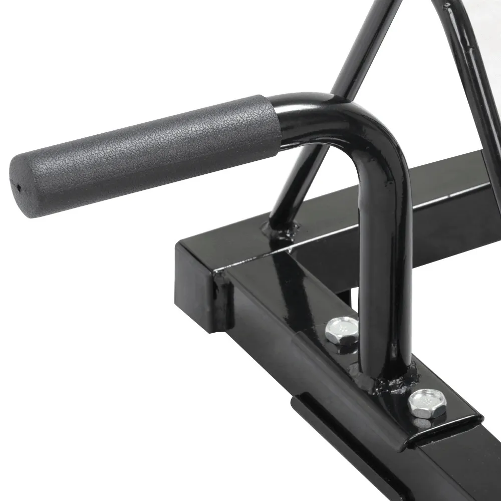 Yaheetech Horizontal Plate and Olympic Bar Rack