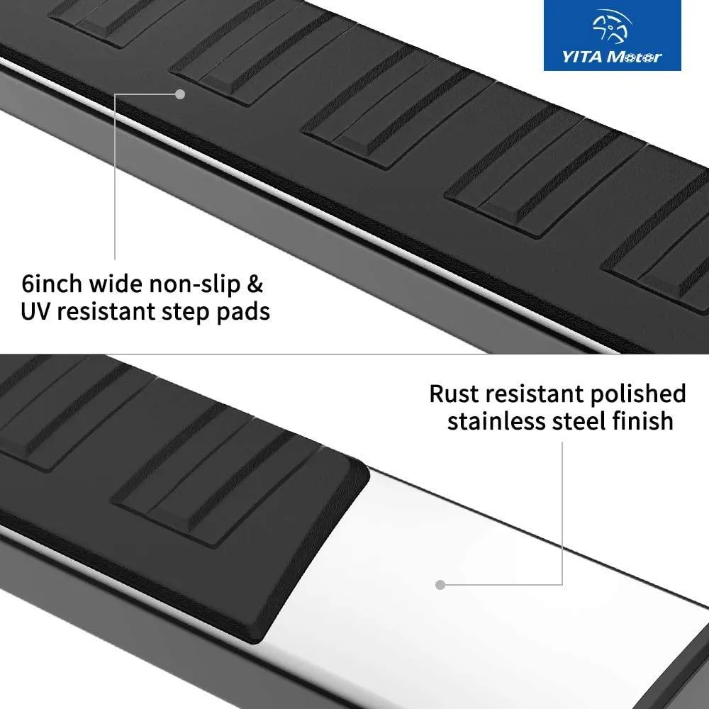 YITAMOTOR® 2019-2025 Dodge Ram 1500 Crew Cab New Body Style 6'' Running Board Side Steps