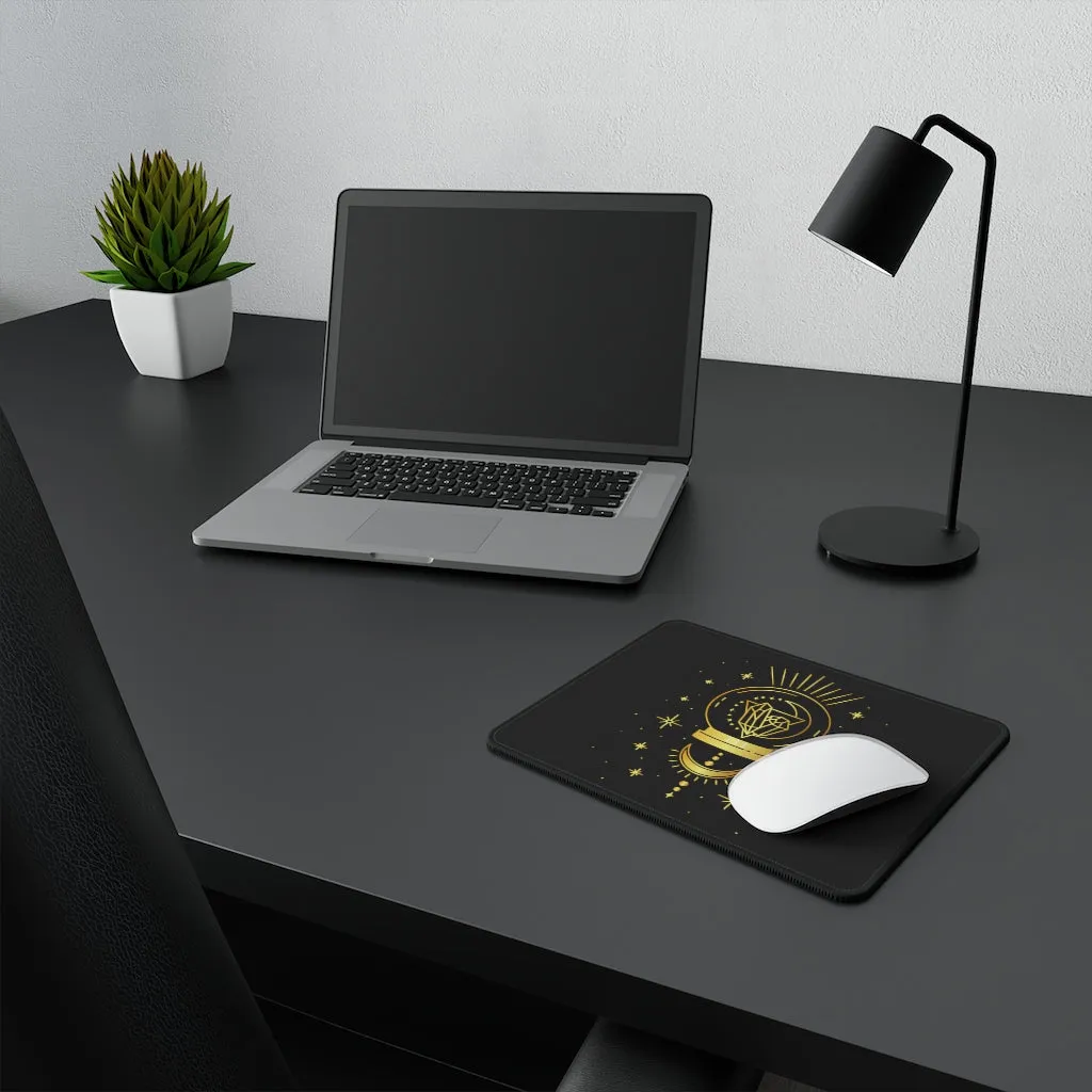 Yoga Spiritual Meditation Non Slip Mouse Pad - Intuition 111 Angel Number